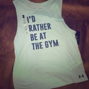 NWT women’s small under armour tank